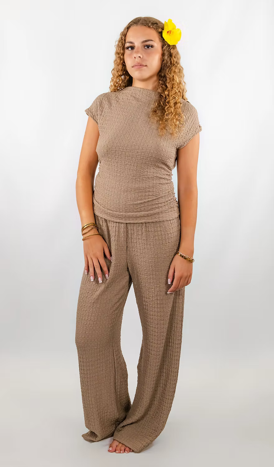 Ensemble 2 Pièces – Dune Plissé