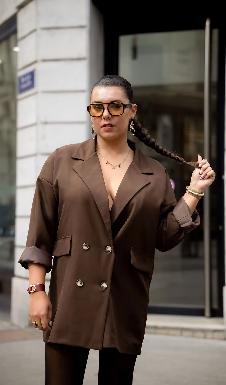 Veste Oversize Cacao