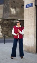 Gilet Bordeaux