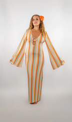 Robe soleil zigzag