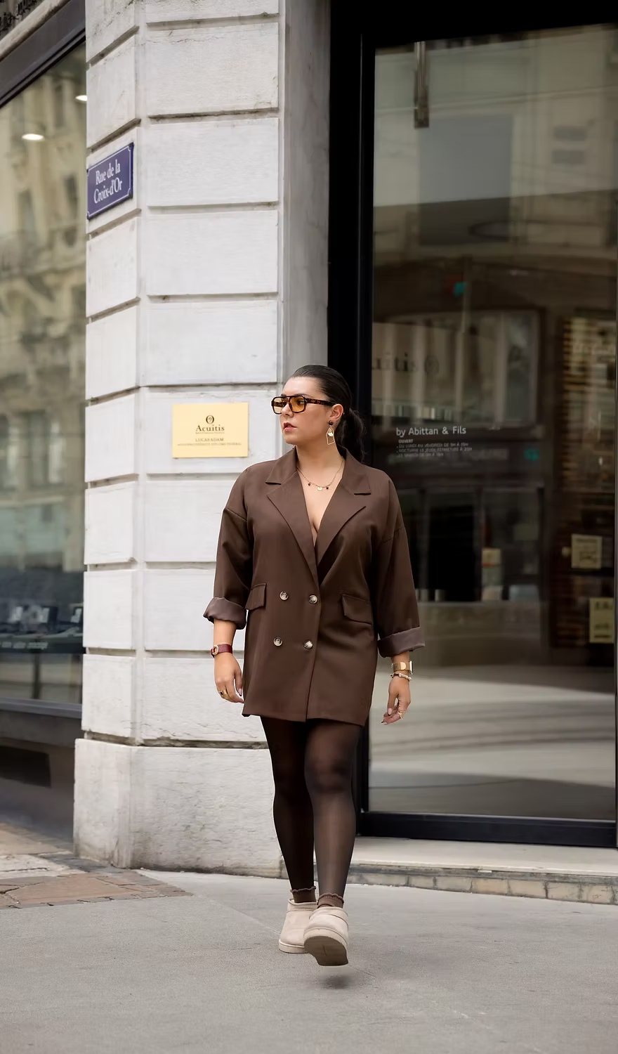 Veste Oversize Cacao