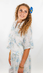 Ensemble 2 piéces - Jardin bleu