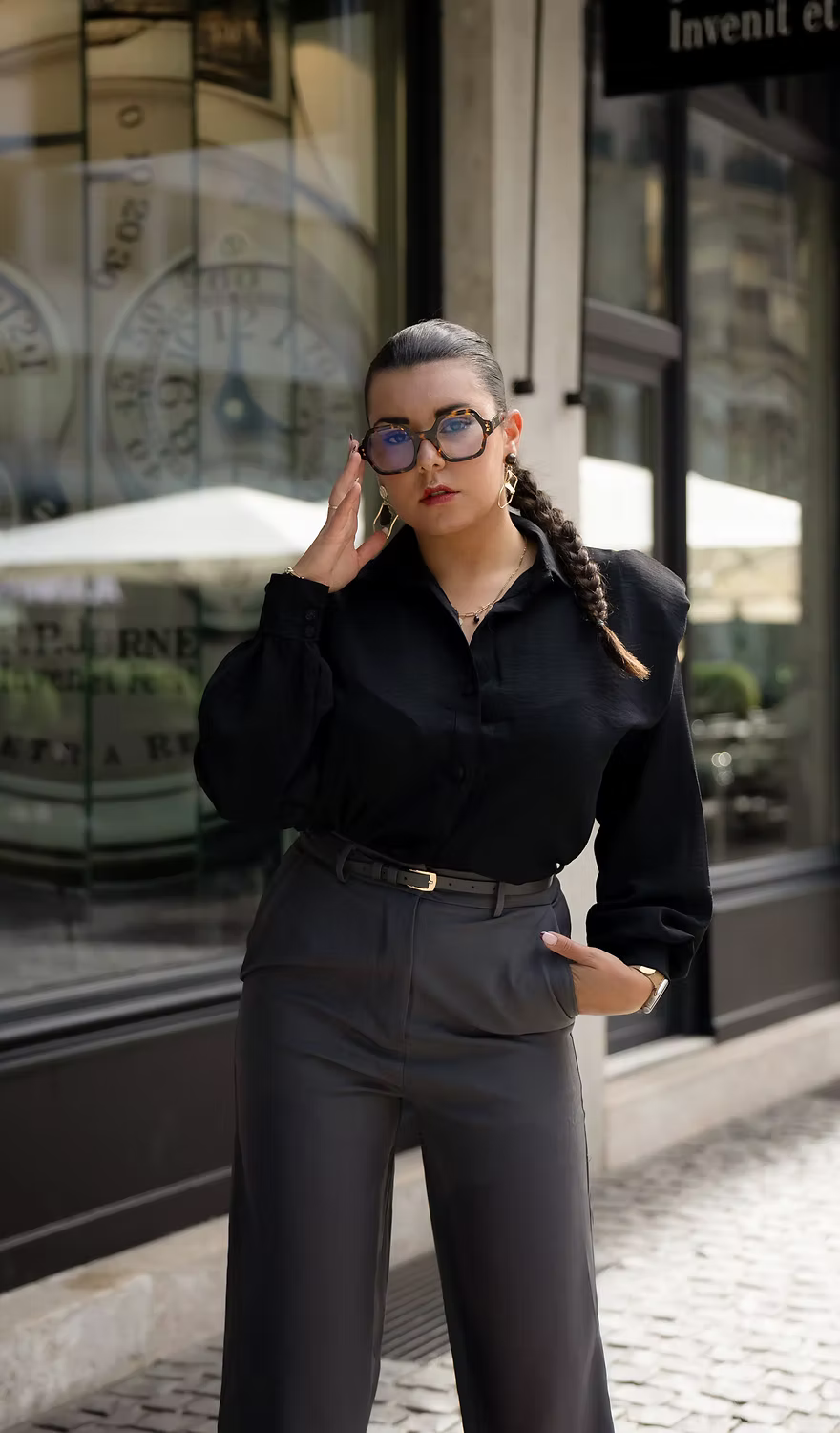 Chemise Noir Prestige