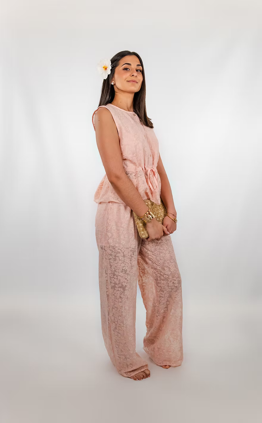 Ensemble 2 pièces - Rose Bohème